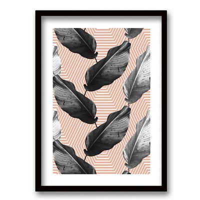 Cuadro Decorativo Retela Monocroma 40 x 30 cm