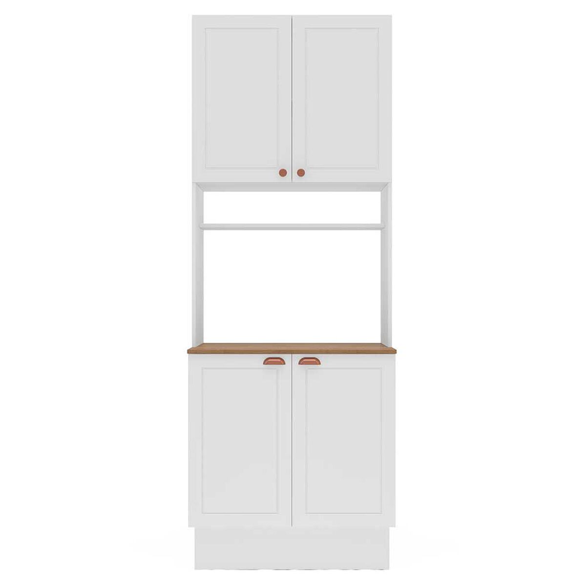 Despensa de Cocina Royal Vekkahome 4 Puertas Blanca