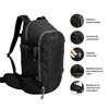 Mochila Deportiva Outdoor Ski Himalaya 22Lts Black Lhotse