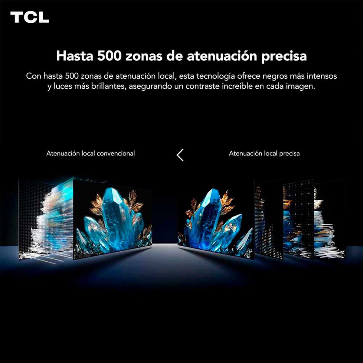 Smart TV QLED Mini Led 65" TCL 4K Google TV C6K