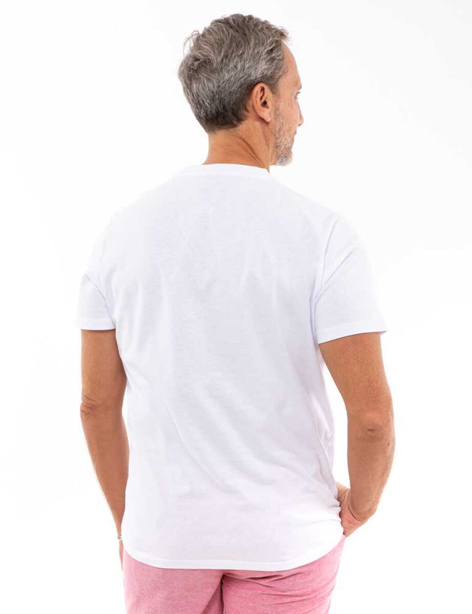 Polera De Algodón Manga Corta Hombre Portman Club