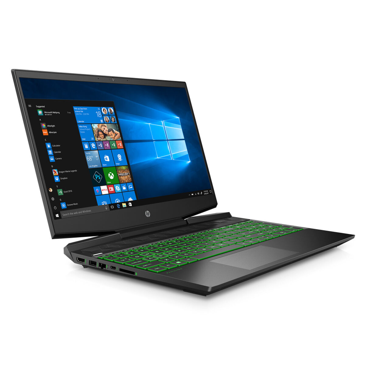 Notebook Gamer HP 15-dk0008la Core i5-9300H 8GB 256GB SSD 15.6" NVIDIA GTX1050
