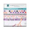 Juego de S&aacute;banas Estampado American Family 144 Hilos King Lavander