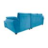 Sof&aacute; Seccional Living Factory Samy 4 Cuerpos Azul