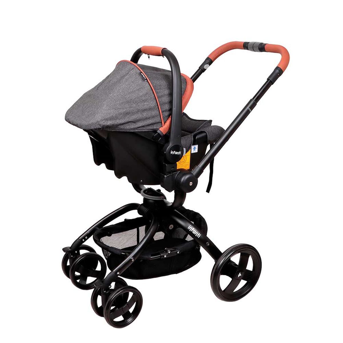 Coche Travel System I-Giro&nbsp;2G Bright Black Infanti