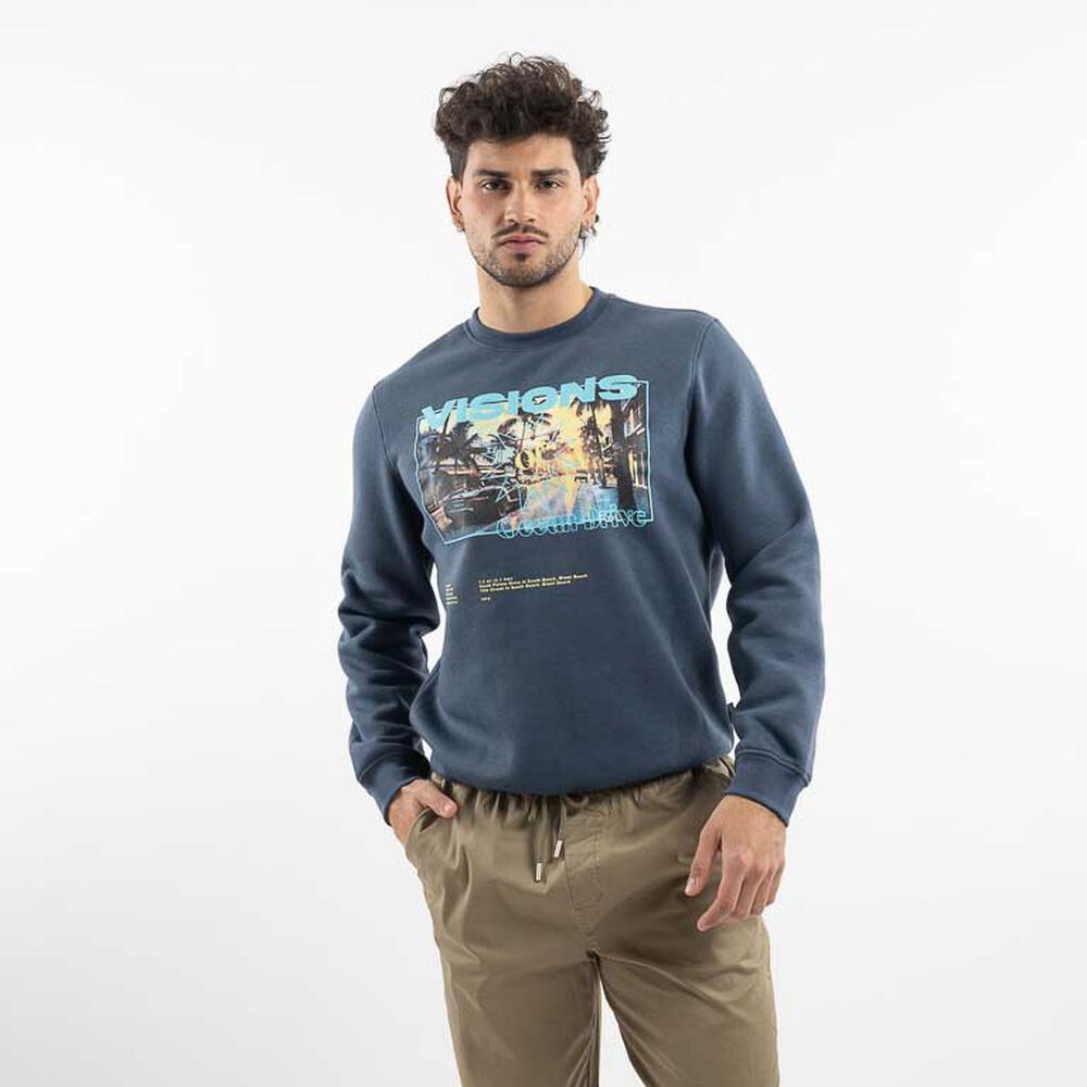 Polerón Con Estampado Hombre Cutback