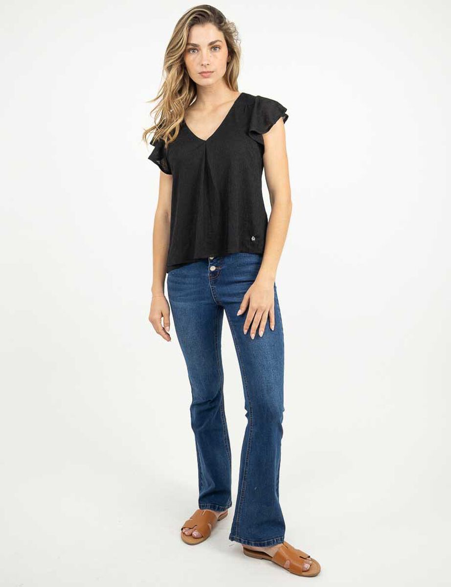 Blusa Manga Corta Mujer Zibel