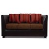 Juego de Living Elegant Detail Valentino Sof&aacute; 3 Cuerpos + Dos Sillones 1 Cuerpo Caf&eacute;