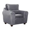 Juego de Living Mexx Muebles Dubai 5 Cuerpos Gris