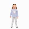 Conjunto Poler&oacute;n+Calzas Flare Beb&eacute; Chess Baby
