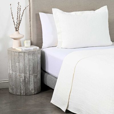 Imagen 2 del producto Cubrecama Royal Supreme 1.5 Plazas Mila Blanco