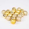 Set 20 Esferas para Árbol de Navidad Casanova Dorado 5 cm