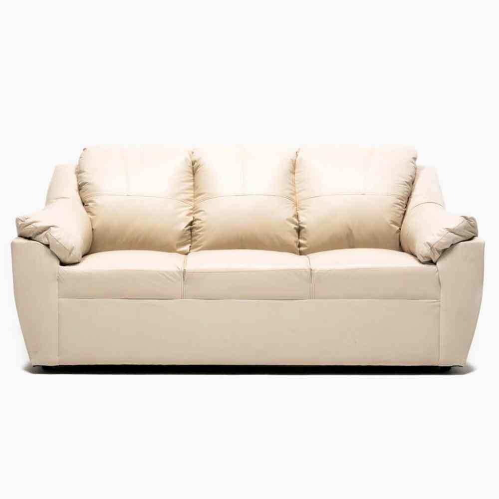 Sofá Cabsur Genova 3 Cuerpos Beige