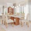Juego de Comedor Daniels 6 Sillas Ariela Blanco