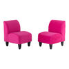 Set 2 Poltronas Bodevir Soft Fucsia