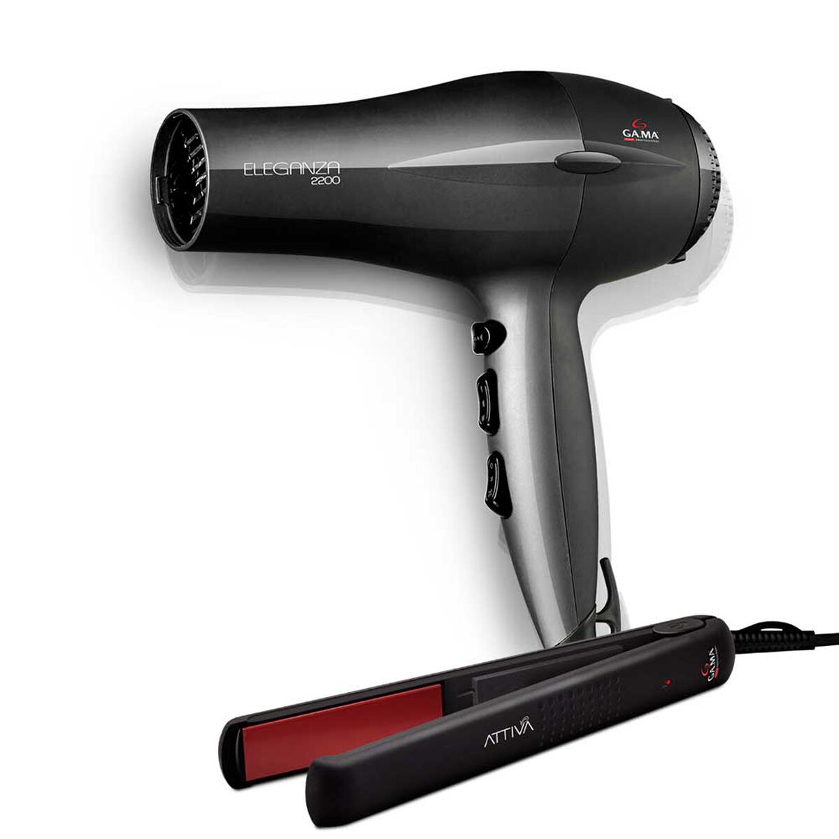 Pack Alisador Attiva STD Secador Diamond ST Gama Abc
