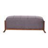 Banqueta Latam Home Marsella Lino Gris Oscuro