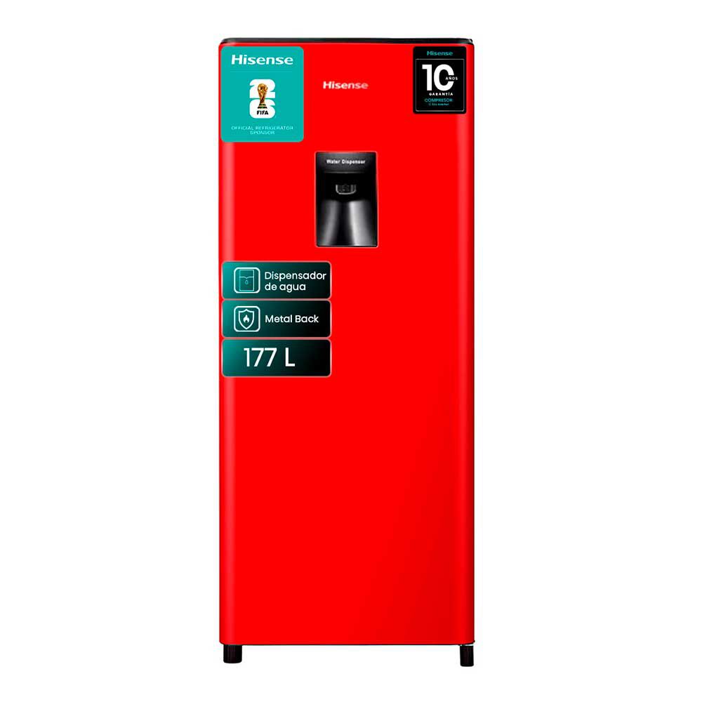 Refrigerador Frío Directo Hisense HRO179RD 177 L
