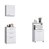 Combo Mueble Superior + Mueble Microondas + Mueble Inferior TuHome Manchester Blanco
