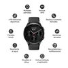 Kit Smartwatch Lhotse Vibe 05 Black + Audífonos Rosado