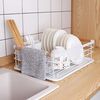 Secaplatos Escurridor Simplit 1 Nivel Acero Inoxidable Blanco