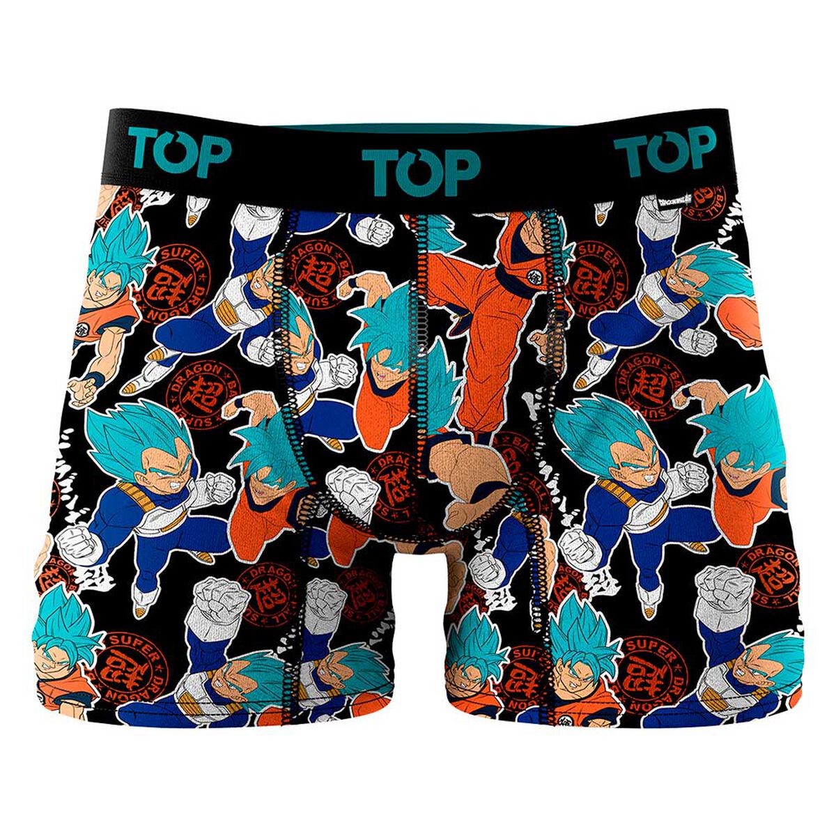 Pack 3 Bóxer Medio Dragon Ball Super Hombre Top