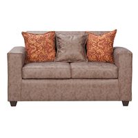 Sofá Black Factory Ezeiza 2 Cuerpos Café