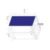 Mueble Vanitorio Mobikit Barbados 2 Puertas Roble Santana
