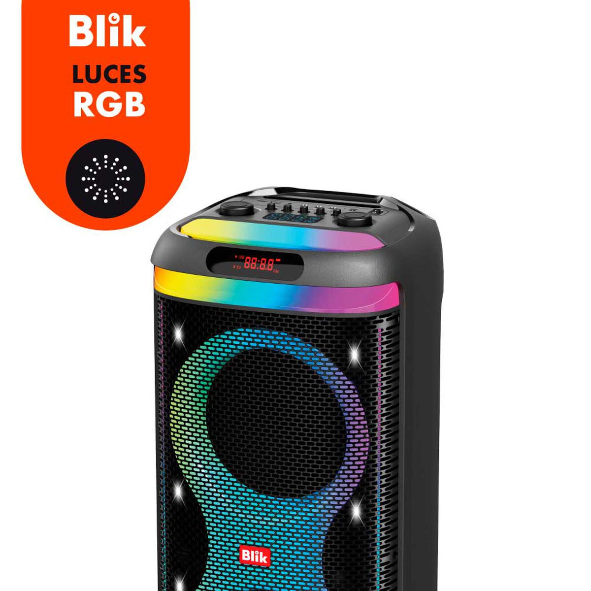 Parlante Bluetooth Blik Lightmax10 Negro