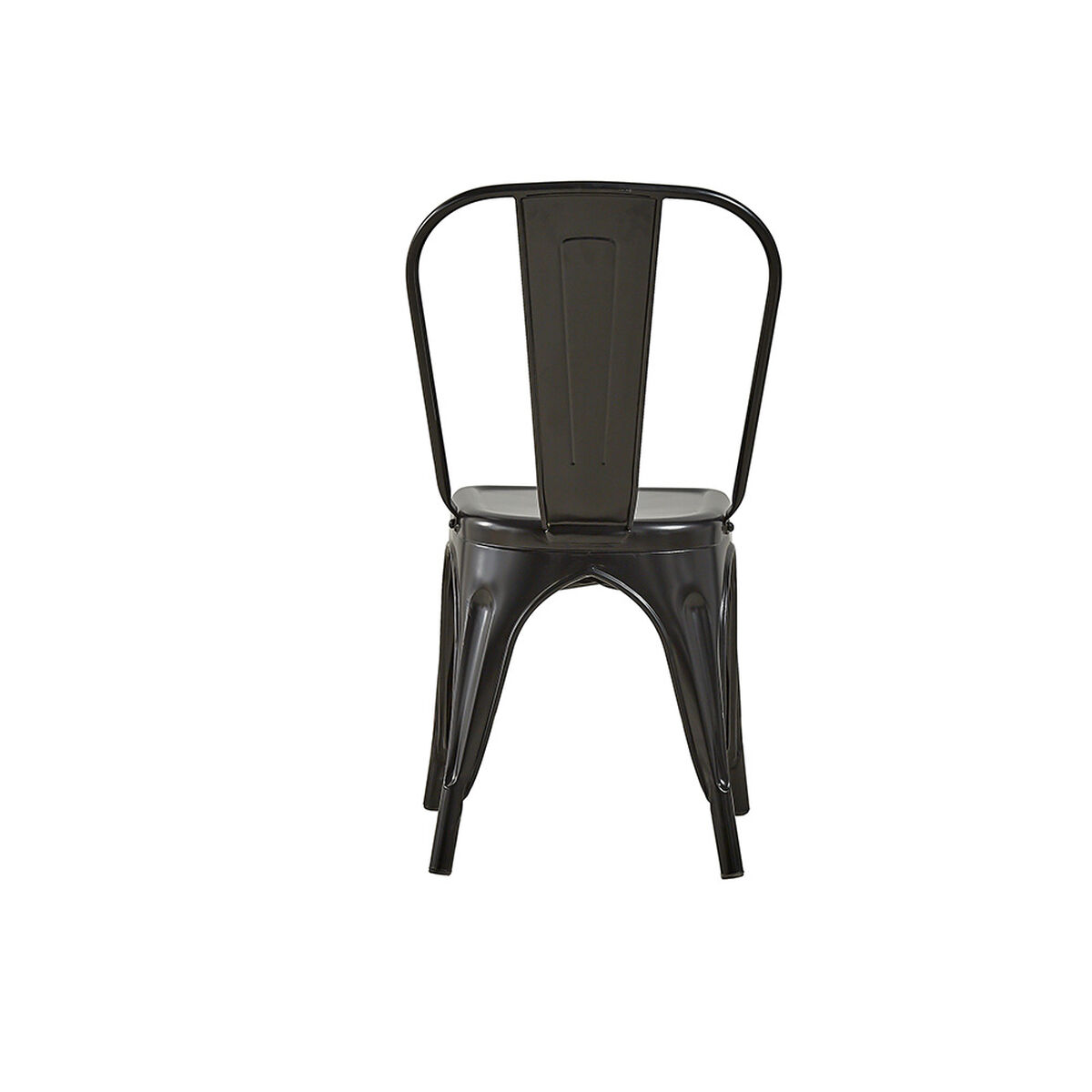 Silla Spazzio Tolix Negro Mate