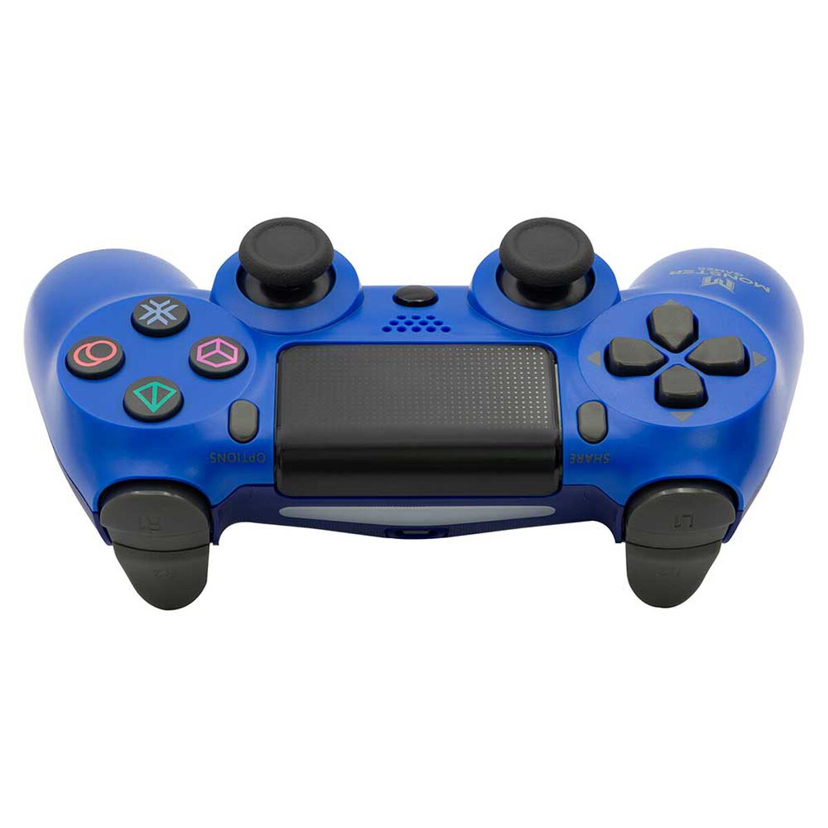 Mando de Consola Compatible con PS4 Monster Games Azul