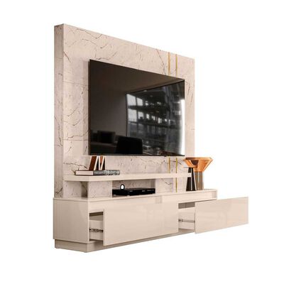 Imagen 2 del producto Home TV Altavision New Apolo Blanco Marmolado y Blanco