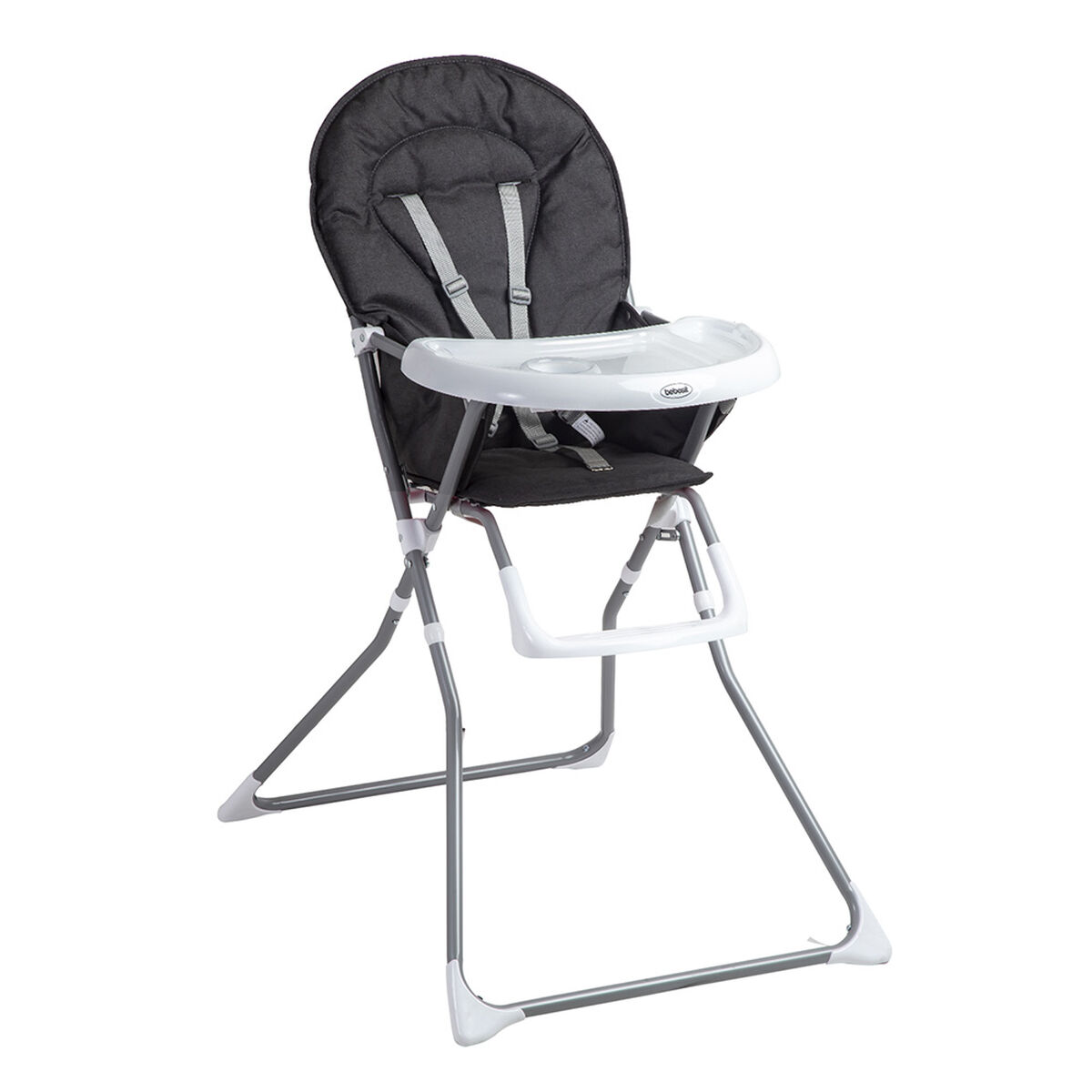 Silla de Comer Plegable Vectra Gris Bebesit