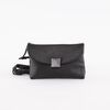 Cartera Cross Bag Negra Eco Cuero Mujer Icono