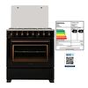 Cocina a Gas Sindelen CH-8850RD 5 Quemadores