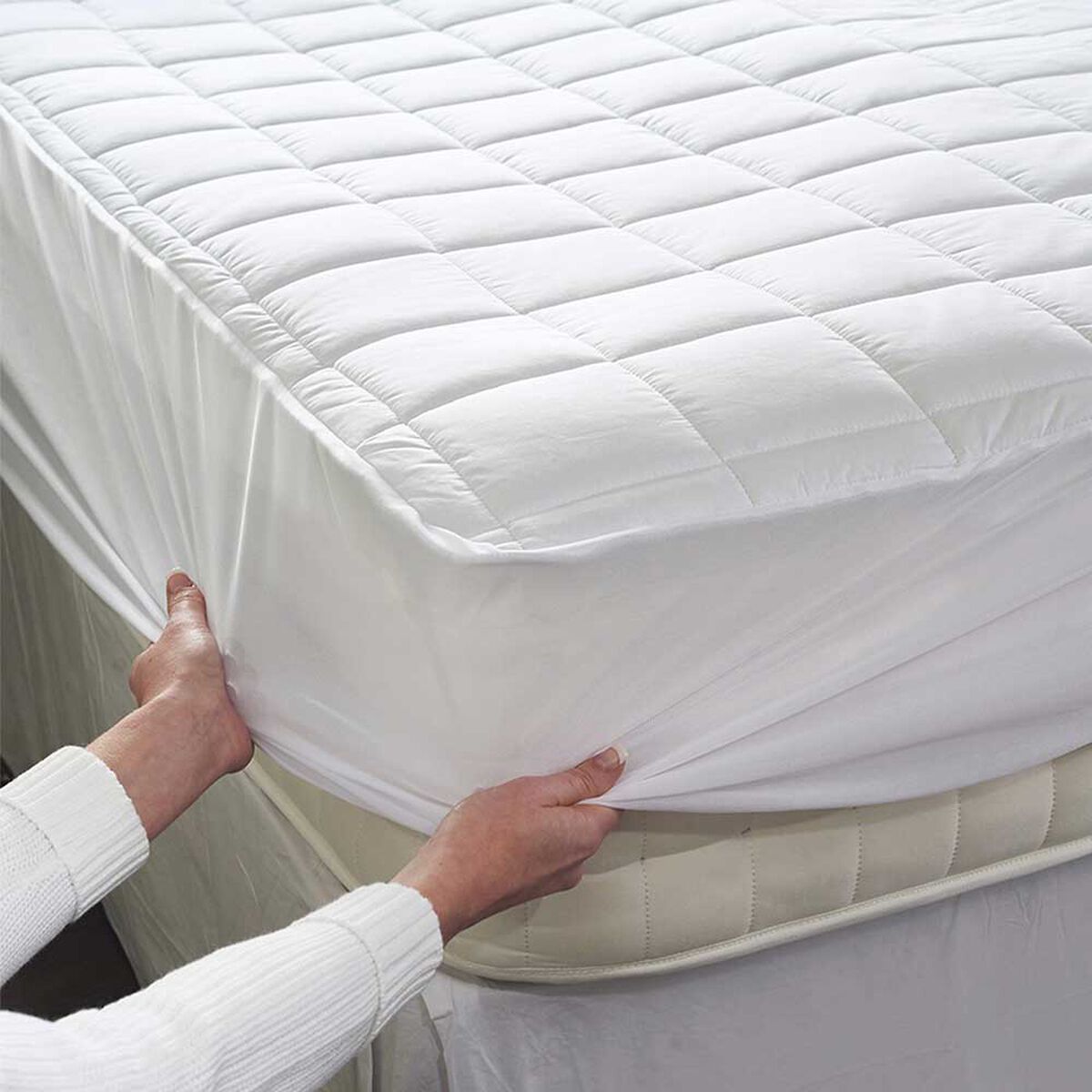Calientacama Scaldasonno Maxi King Cotton Adapto 2 1/2 Plazas