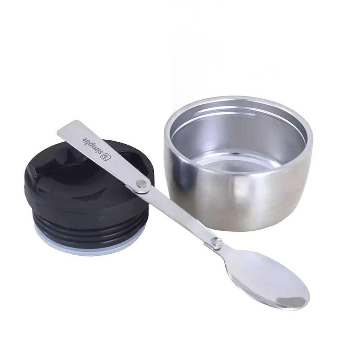 Termo para Comida Simplit  Insulado Acero Inoxidable Gris 750 ml