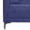 Sofá Innovamuebles Conrad 2 Cuerpos Azul