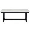 Mesa de Centro Daniels M&aacute;rmol Rodeus Blanca
