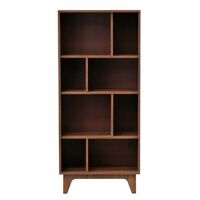 Librero Mobikit Domino Maxi Nogal