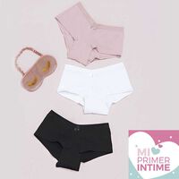 Pack 3 Calzones Pantaletas Niña Intime