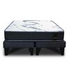 Cama Europea Sleepwell Base Dividida 2 Plazas Luxory