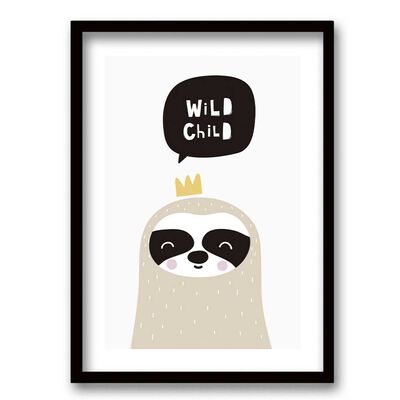 Imagen 1 del producto Cuadro Decorativo Retela Wild Child 40 x 30 cm