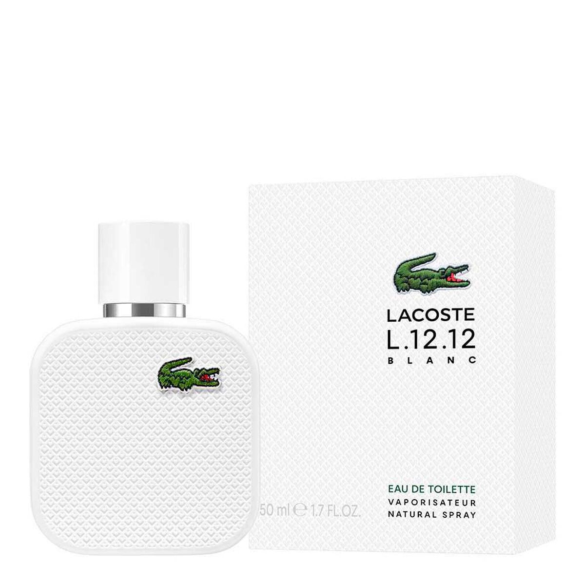 Perfume Hombre  Lacoste L.12.12 Blanc EDT 50ML Edici&oacute;n Limitada