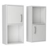 Set De Ba&ntilde;o TuHome Big Bath 5 Puertas Blanco