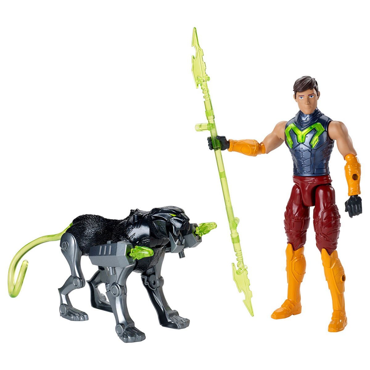 Max Steel 12 pulgadas Figura de Acción Max Steel con Pantera