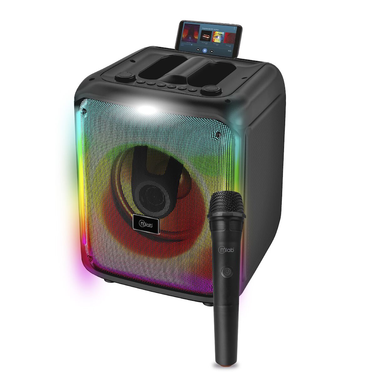 Parlante Portátil Bluetooth MLAB 9488 8" Negro