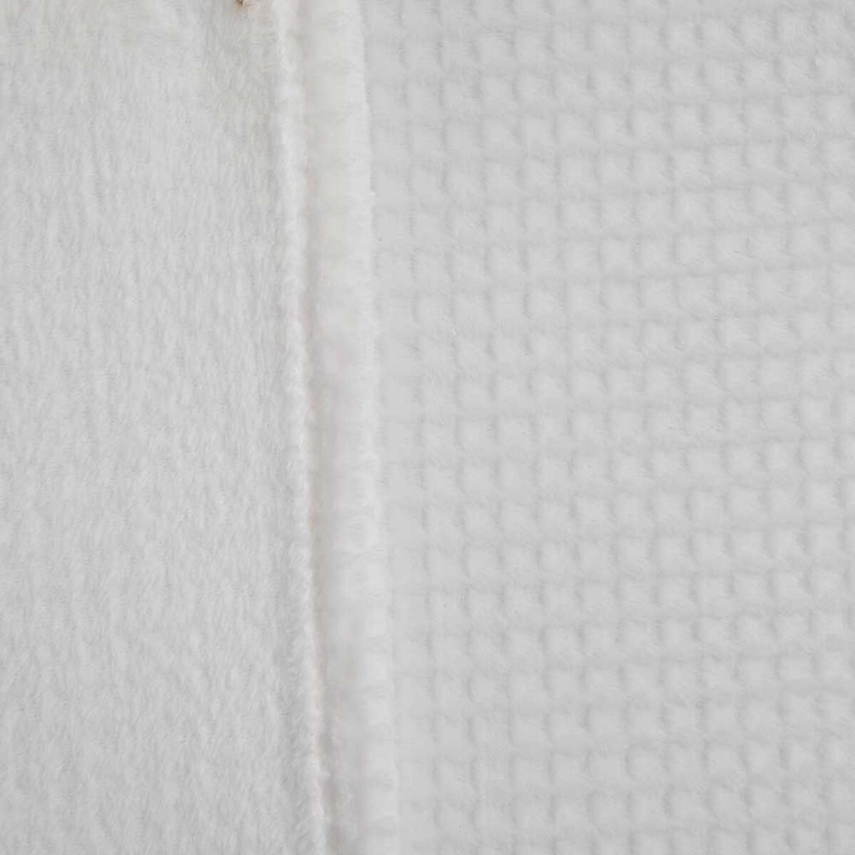 Frazada Poliéster Doral 2 Plazas Deluxe Blanco