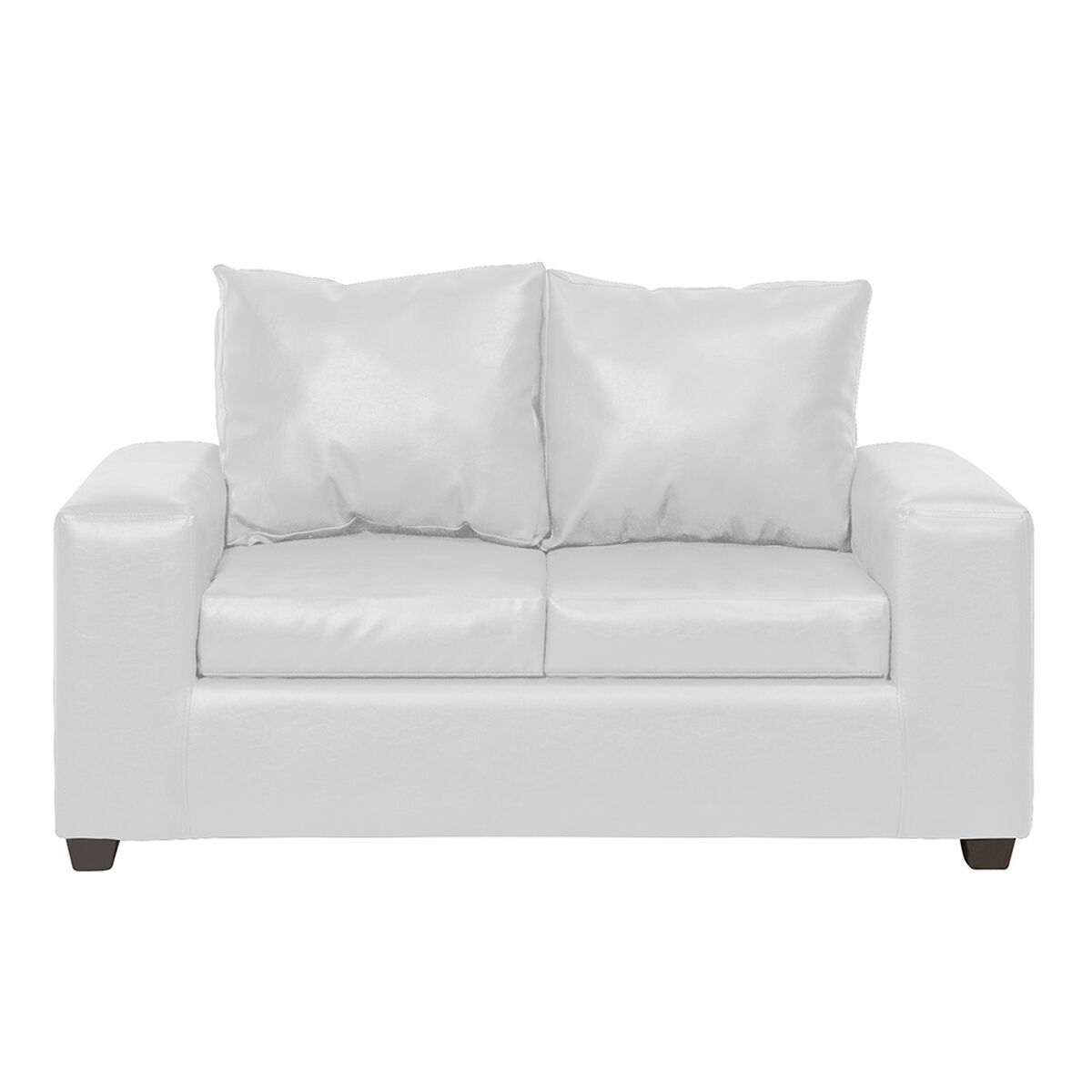 Juego de Living Innovamuebles Kahlo Sofá 3 Cuerpos + Sofá 2 Cuerpos Blanco