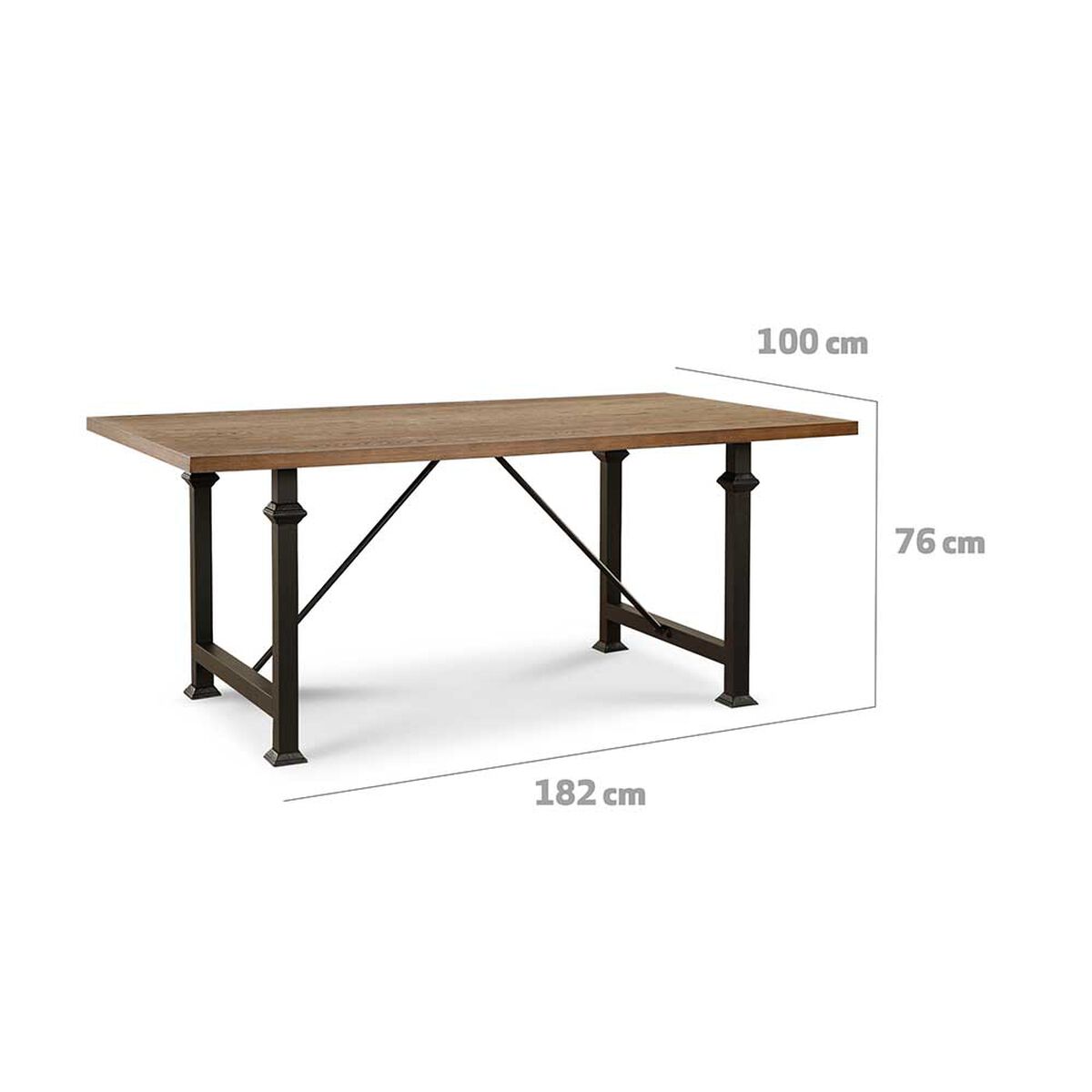 Juego de Comedor CIC Bolton 6 Sillas Roble